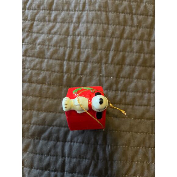 Snoopy Christmas Tree Ornament - vintage - Picture 6 of 6